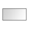 96in. W x 48in. H Metal Framed Bathroom Mirror for Wall, Rectangle Mirror, Bathroom Vanity Mirror Farmhouse, Anti-Rust