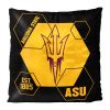 Arizona State OFFICIAL NHL "Connector" Double Sided Velvet Pillow; 16" x 16"