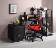 Nypho Writing Desk; Black Finish