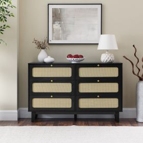 Drawer bedroom dresser, wooden antique dresser, TV cabinet bedroom living room corridor storage dresser, storage box drawer cabinet