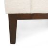 Mirod Comfy 3-seat Sofa with Wooden Legs, Modern for Living Room and Study