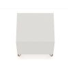 Manhattan Comfort Rockefeller 2.0 Mid-Century Modern 2-Drawer Nightstand in Off White