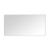 84in. W x48 in. H Metal Framed Bathroom Mirror for Wall, Rectangle Mirror, Bathroom Vanity Mirror Farmhouse, Anti-Rust
