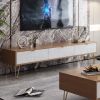 70.9'' W Mid-Century Modern TV Stands Entertainment Center with Storage
