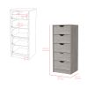 Kamran Dresser, Bedroom, Concrete Gray