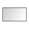 96in. W x 48in. H Metal Framed Bathroom Mirror for Wall, Rectangle Mirror, Bathroom Vanity Mirror Farmhouse, Anti-Rust