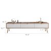 70.9'' W Mid-Century Modern TV Stands Entertainment Center with Storage