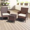 3 Piece Rattan Seating set with Cushions