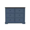 6 DrawersTall Dresser for Bedroom Vertical Storage Tower  Wood Top Closets