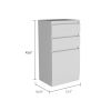 Celestial Dresser, Jewelry Box, Mirror, Two Drawers, Single Door Cabinet, White