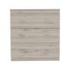 Dove Three Drawer Dresser, Superior Top, Light Gray